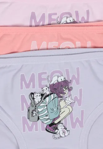 Set 5 chiloți fetițe – culori diverse hover