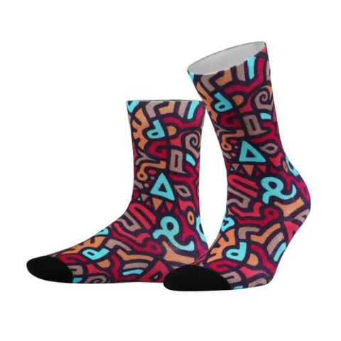 Set Barbati Boxeri și Șosete Graffiti - Imprimeu Color Bomb hover