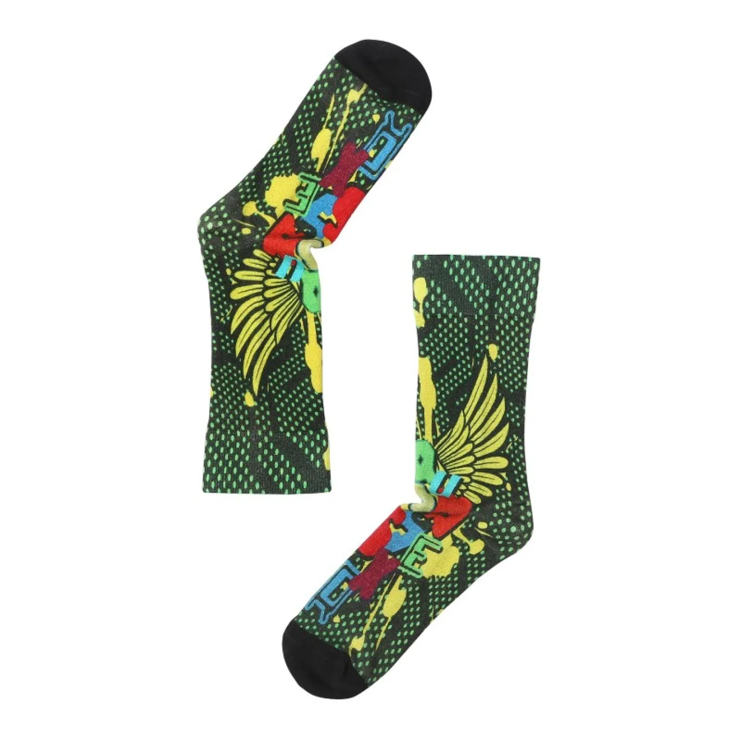 Set Barbati Boxeri și Șosete Graffiti - Imprimeu End 2 End Tulpar - 3