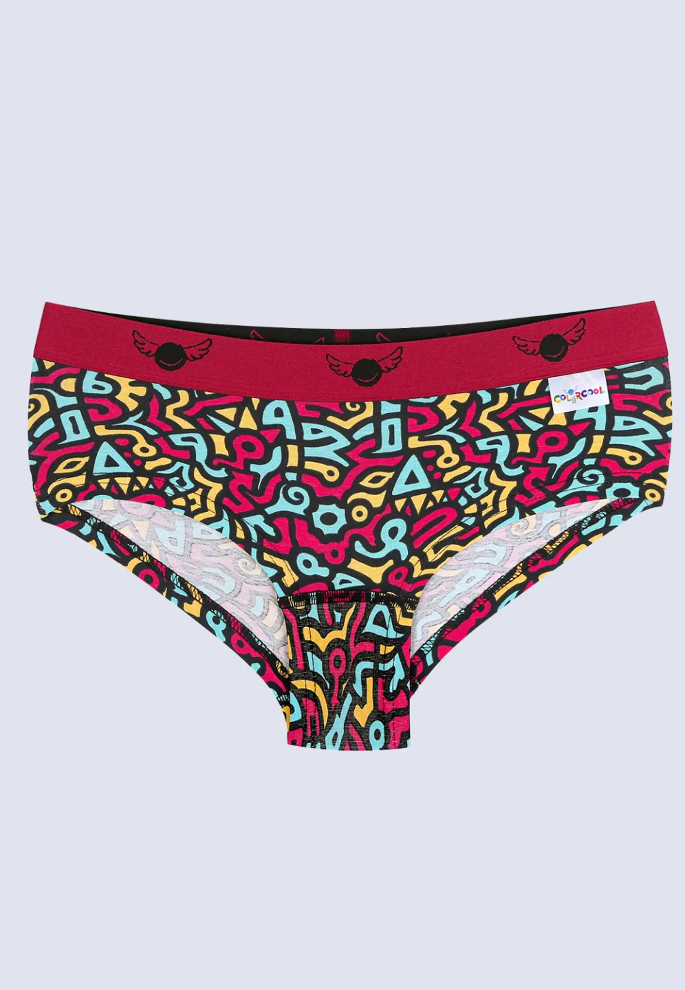 Set damă chiloți slip + șosete - Color Cool - 4