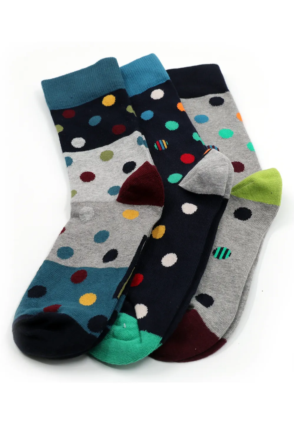 Set șosete Bărbătești Organice Fără Cusătură 3 buc - 1