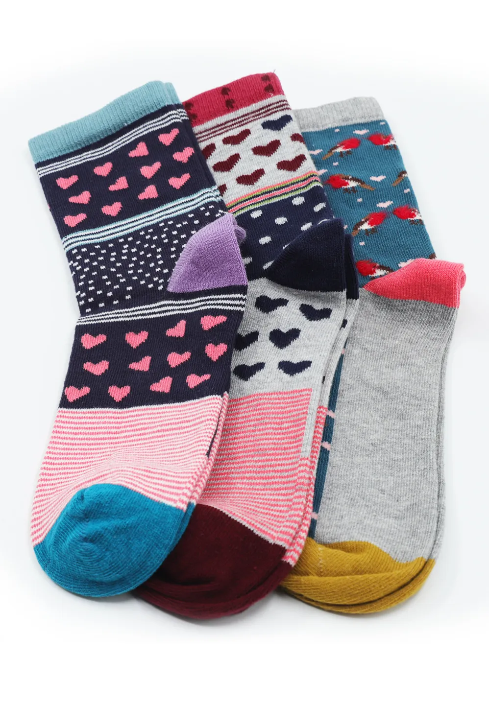 Set șosete damă organice fără cusătură 3 buc - 1