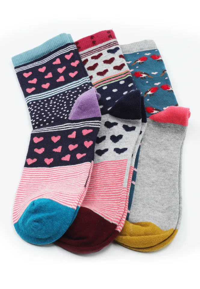 Set șosete damă organice fără cusătură 3 buc