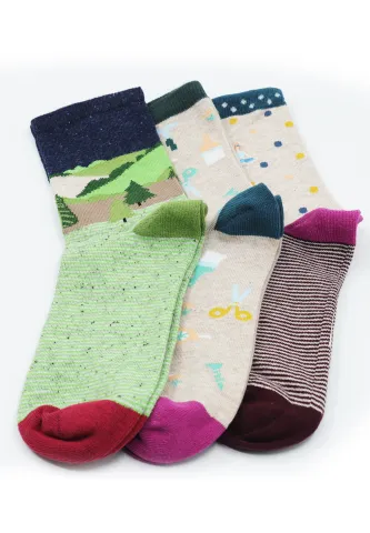 Set șosete damă organice fără cusătură 3 buc
