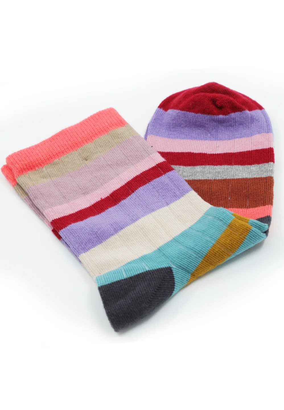 Set 12 Perechi Șosete Colorate pentru Femei – Organic, Fără Cusătură - 10