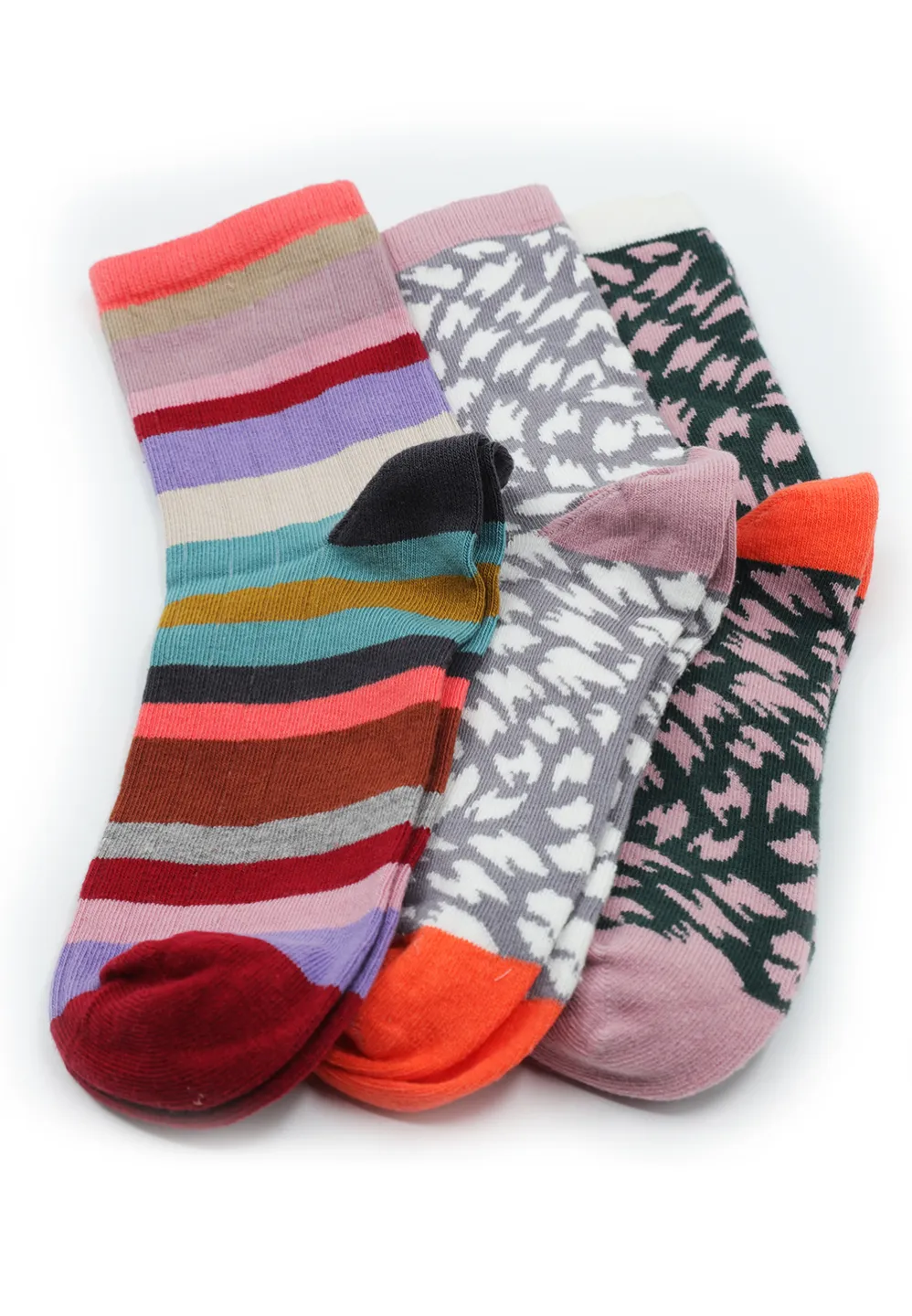 Set șosete damă organice fără cusătură 3 buc - 1