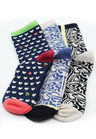 Set șosete damă organice fără cusătură 3 buc