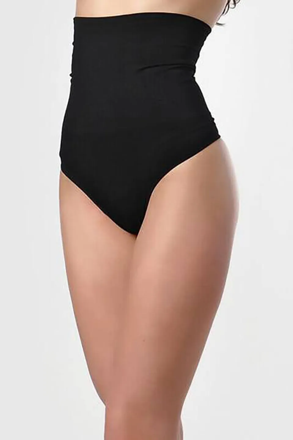 Burtieră Modelatoare cu Chilot Tanga NBB, Negru - 1