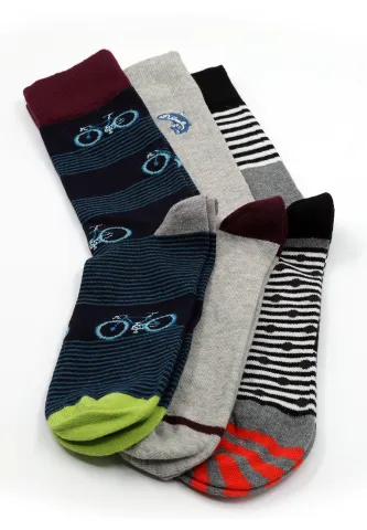 Set șosete Bărbătești Organice Fără Cusătură 3 buc