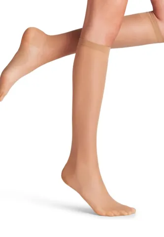 Șosete Penti Fit 20 DEN, ,,Parlak, Ince'', până la genunchi- lucioase, nude