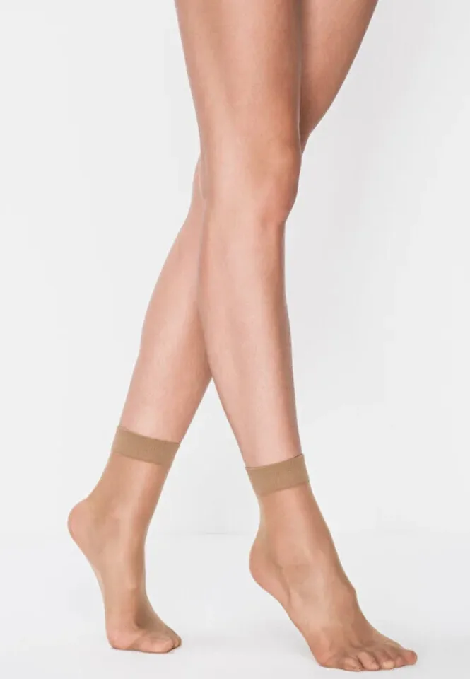 Șosete dama Penti ,,Yok Gibi'' 5 DEN, până la gleznă- ultra-subțiri, lucioase, Nude
