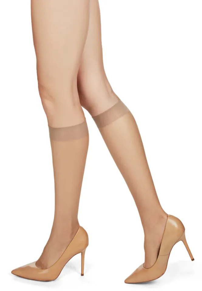 Șosete dama Penti Premier ,,Yok Gibi'' 6 DEN, până la genunchi- fine și mate, nude