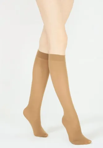 Șosete Penti ,,Extra Koton" până la genunchi  – Culoare Nude