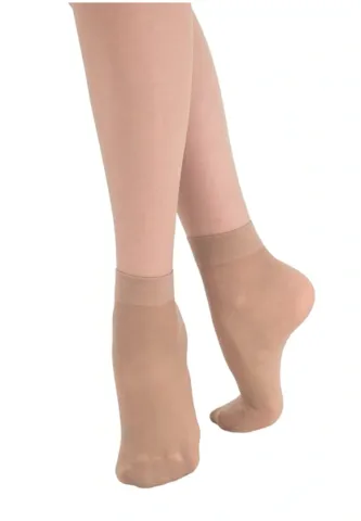 Șosete Penti Micro 70 DEN peste gleznă – Bej Deschis, Lucioase, Opace
