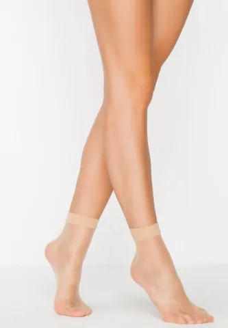 Șosete Penti ,,Dance'' 15 DEN – Scurte, Nude, cu Vârf Transparent