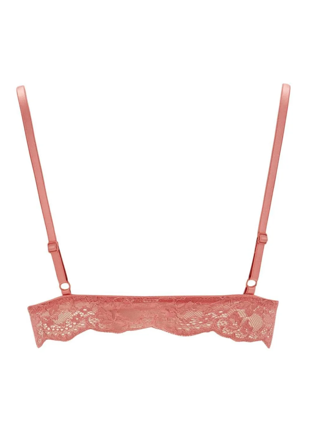 Sutien damă Serena- cu burete, fără push-up, culoare coral - 2