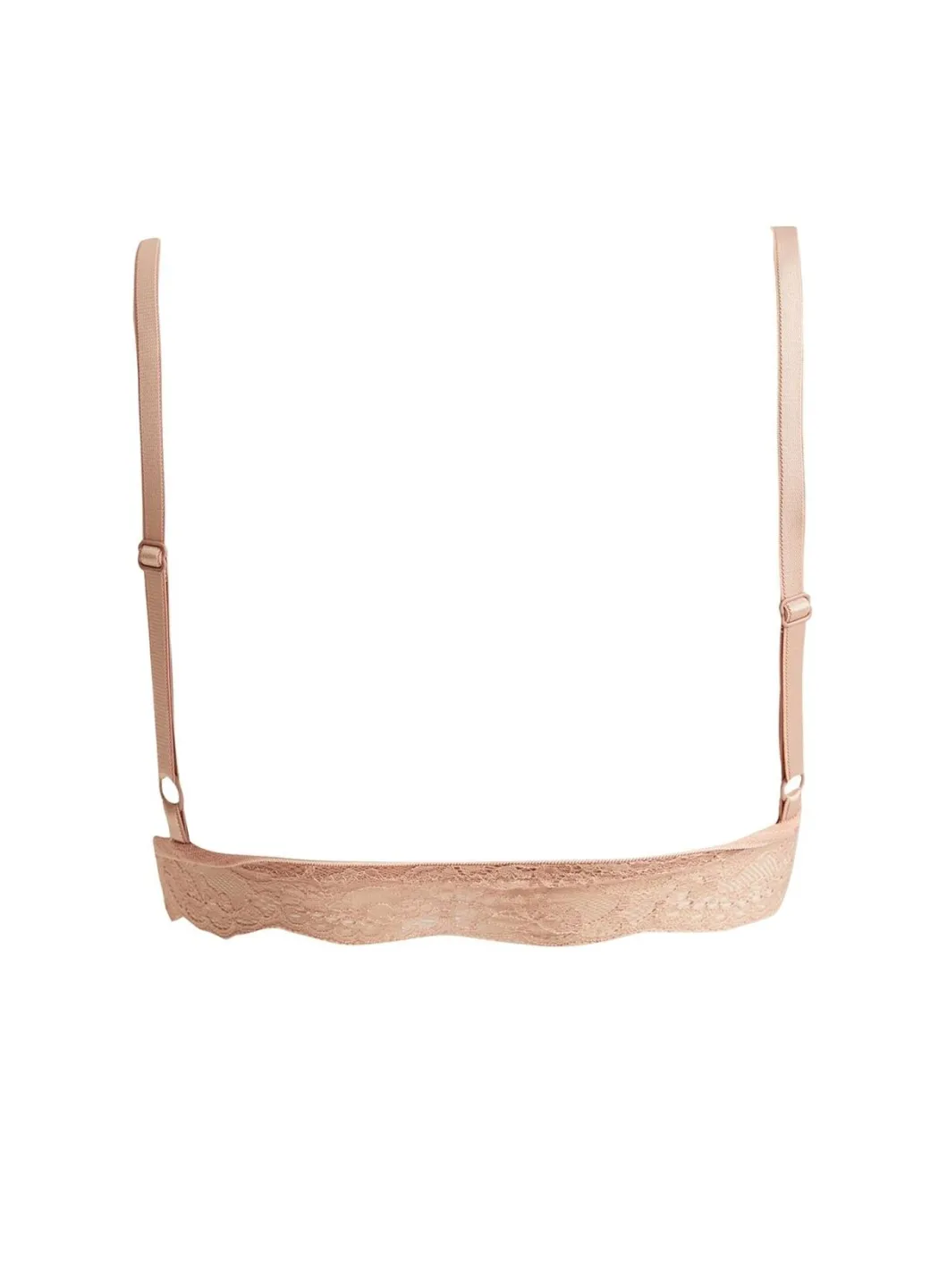 Sutien damă Serena- cu burete, fără push-up, culoare roz pudrat - 2