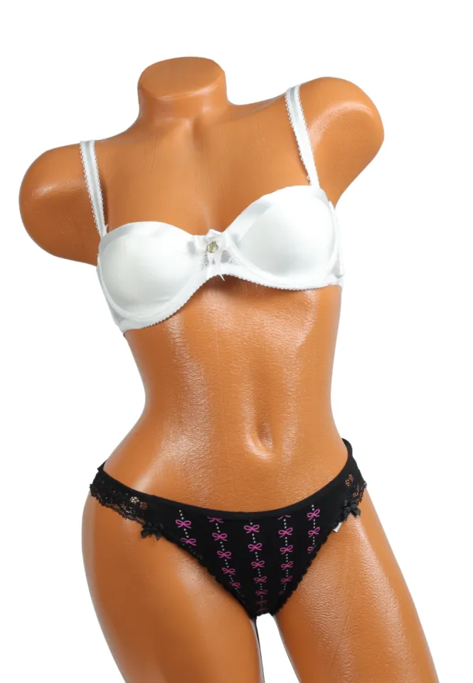 Sutien NBB cu burete, fără push up culoare alb