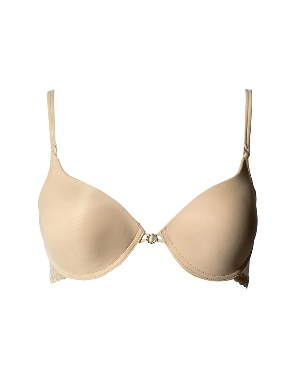 Sutien NBB cu Push-Up, Culoare Bej - 2