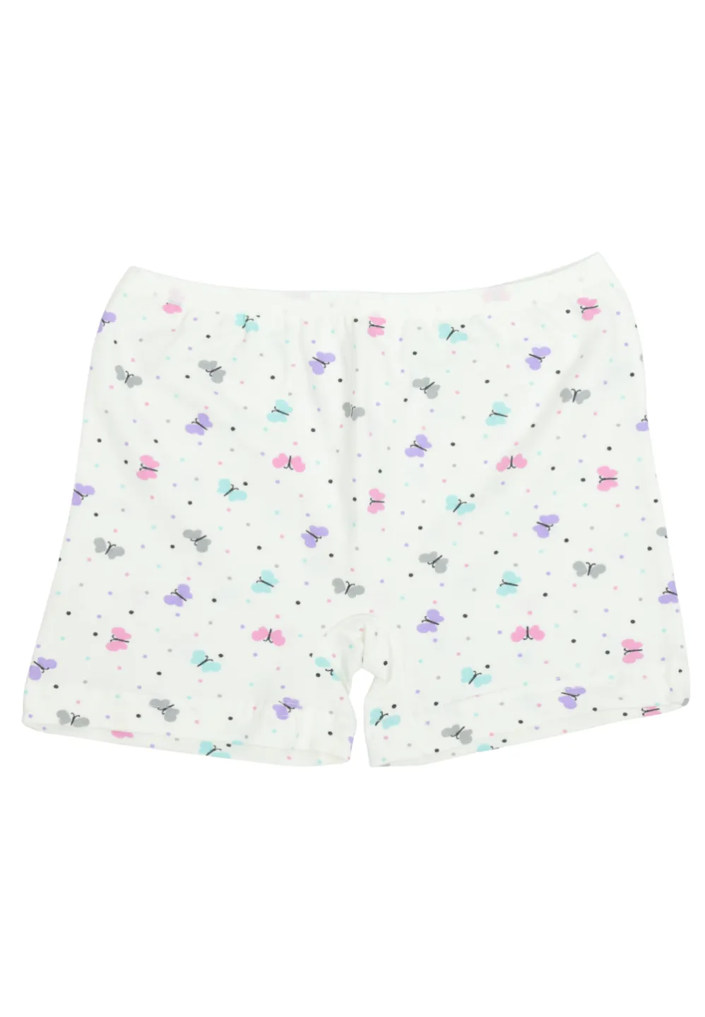 Set 2 Boxeri Fete – Bumbac și Elastan, Culori Asortate - 1