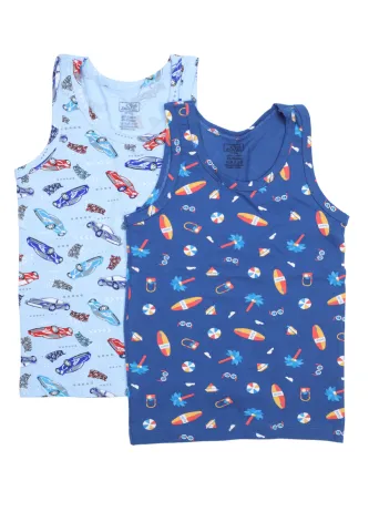 Set 2 Maiouri Băieți – Multicolor, Bumbac și Elastan