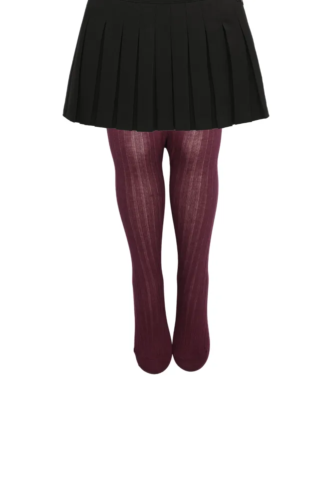 Dres pentru copii – visiniu cu dungi