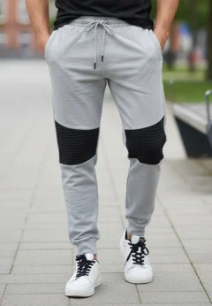 Pantaloni de trening bărbați Sportwear NASA, gri deschis