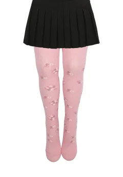 Dres copii roz cu floricele, moale și confortabil