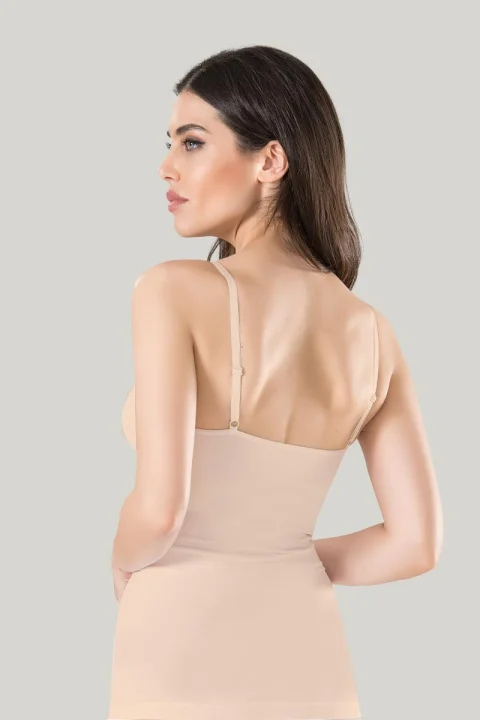 Maiou modelator pentru alaptat, material lejer si moale, culoare bej